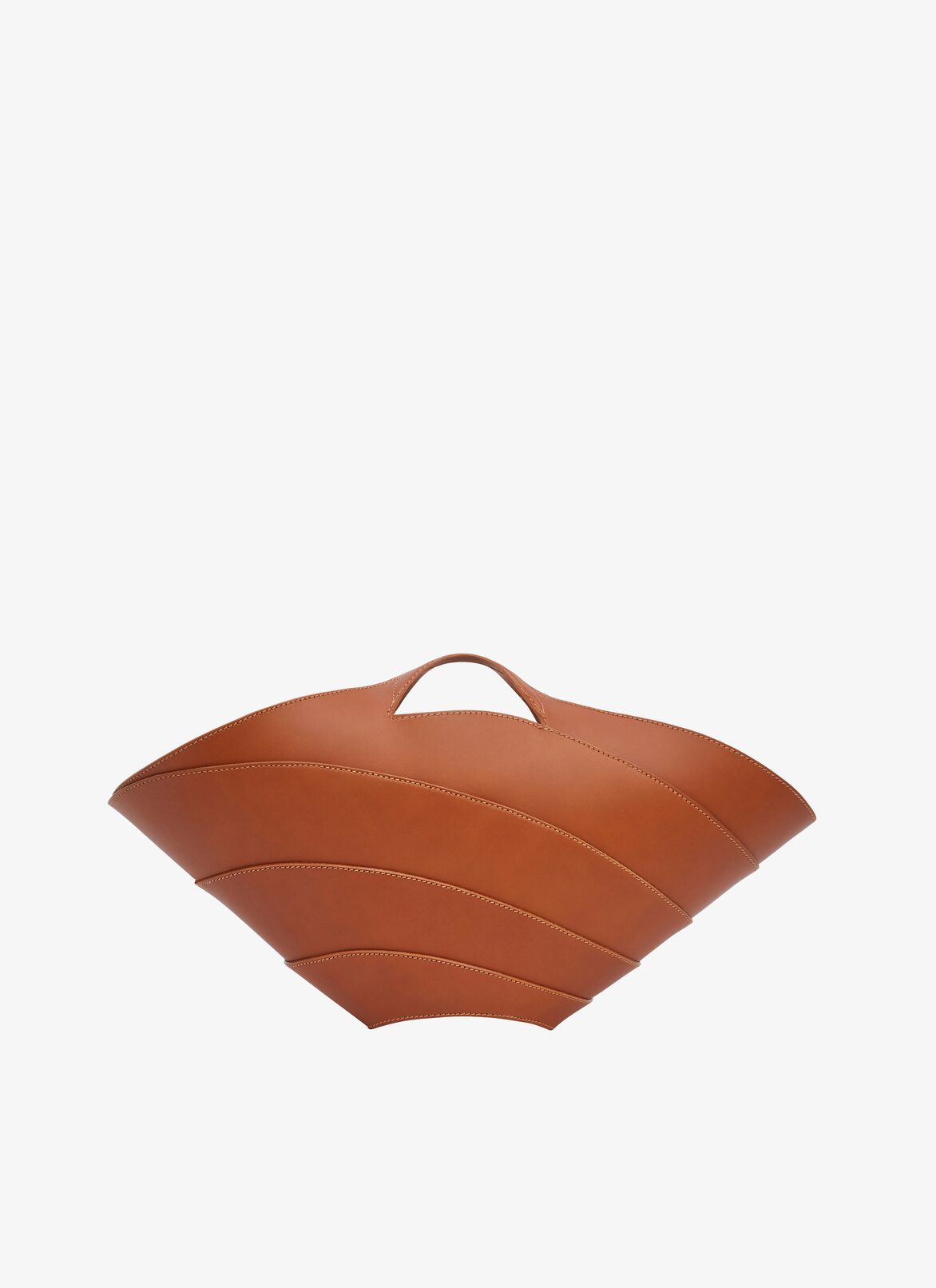 Khaima Medium bag in natural calfskin ALAÏA BROWN KHAIMA MEDIUM BAG IN NATURAL CALFSKIN